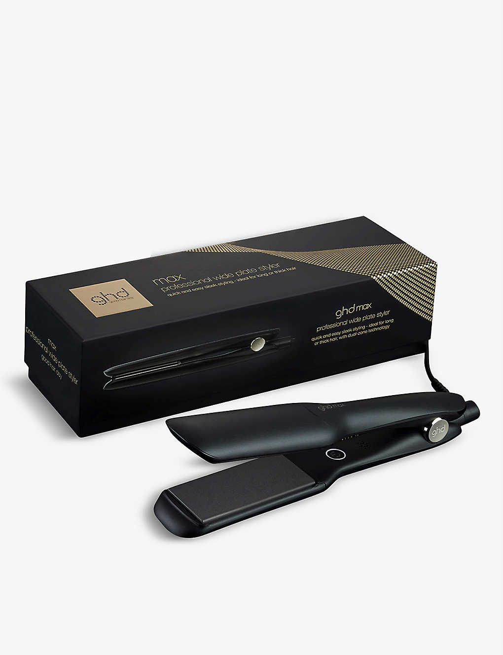 Plancha de placas anchas ghd Max Pro