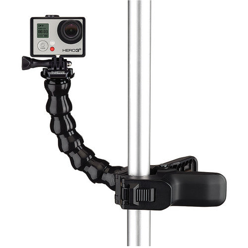 GoPro Jaws Camera Clamp Mount + Adjustable Neck