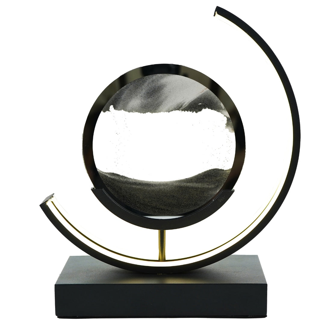 Half Moon Crescent Sand Picture