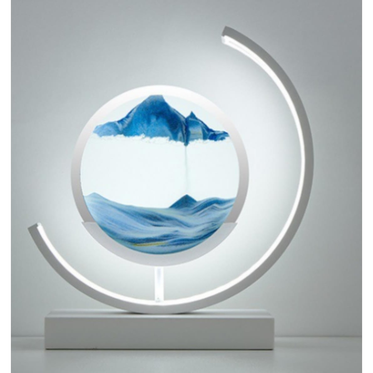 Half Moon Crescent Sand Picture