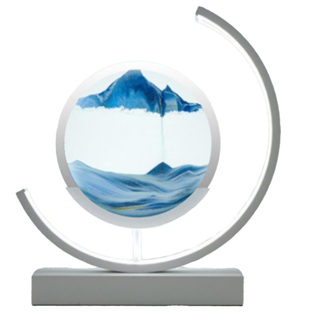 Half Moon Crescent Sand Picture