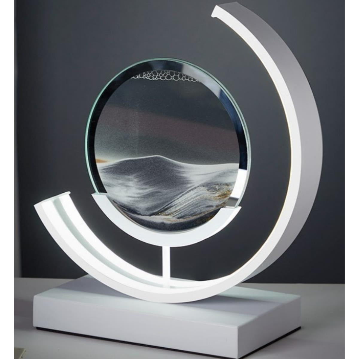 Half Moon Crescent Sand Picture