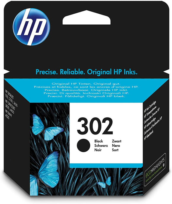 HP 302 Original Ink Cartridge | Black