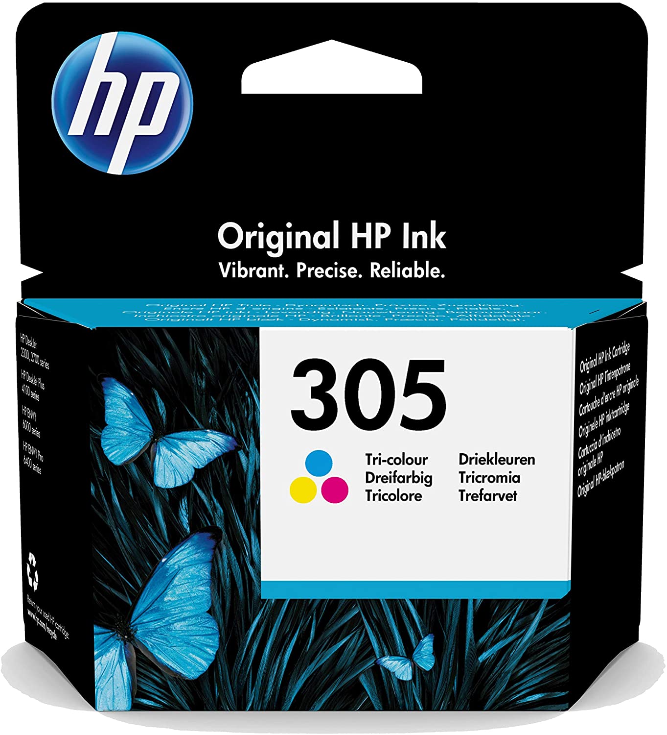 HP 305 Original Tri-Colour Ink Cartridge | 3YM60AE