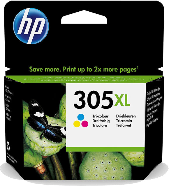 HP 305XL Original High Yield Ink Cartridge | Tri-Color