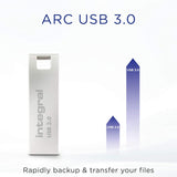 Integral INFD128GBARC3.0 128GB USB 3.0 Arc Flash Drive