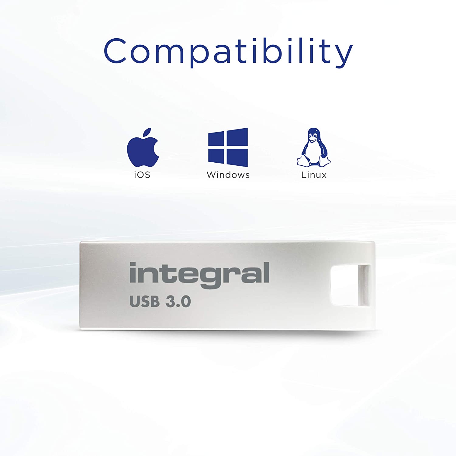 Integral INFD128GBARC3.0 128GB USB 3.0 Arc Flash Drive