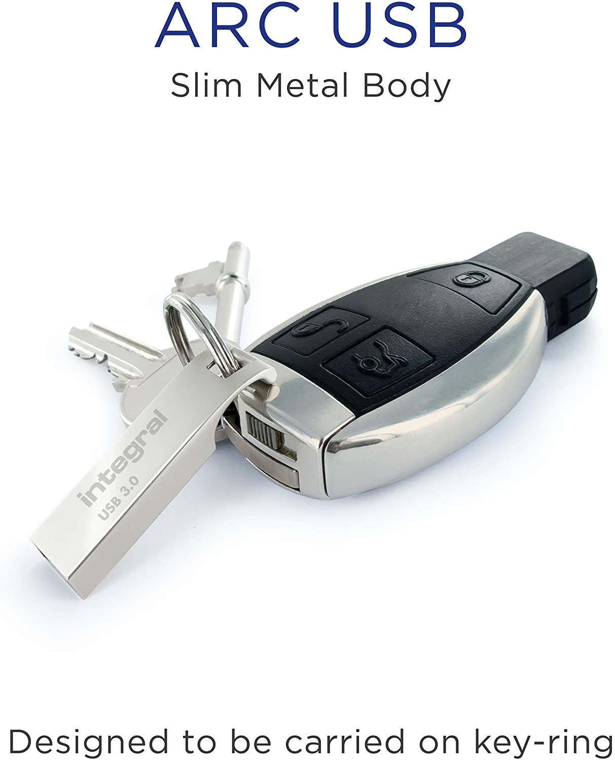 Integral INFD128GBARC3.0 128GB USB 3.0 Arc Flash Drive