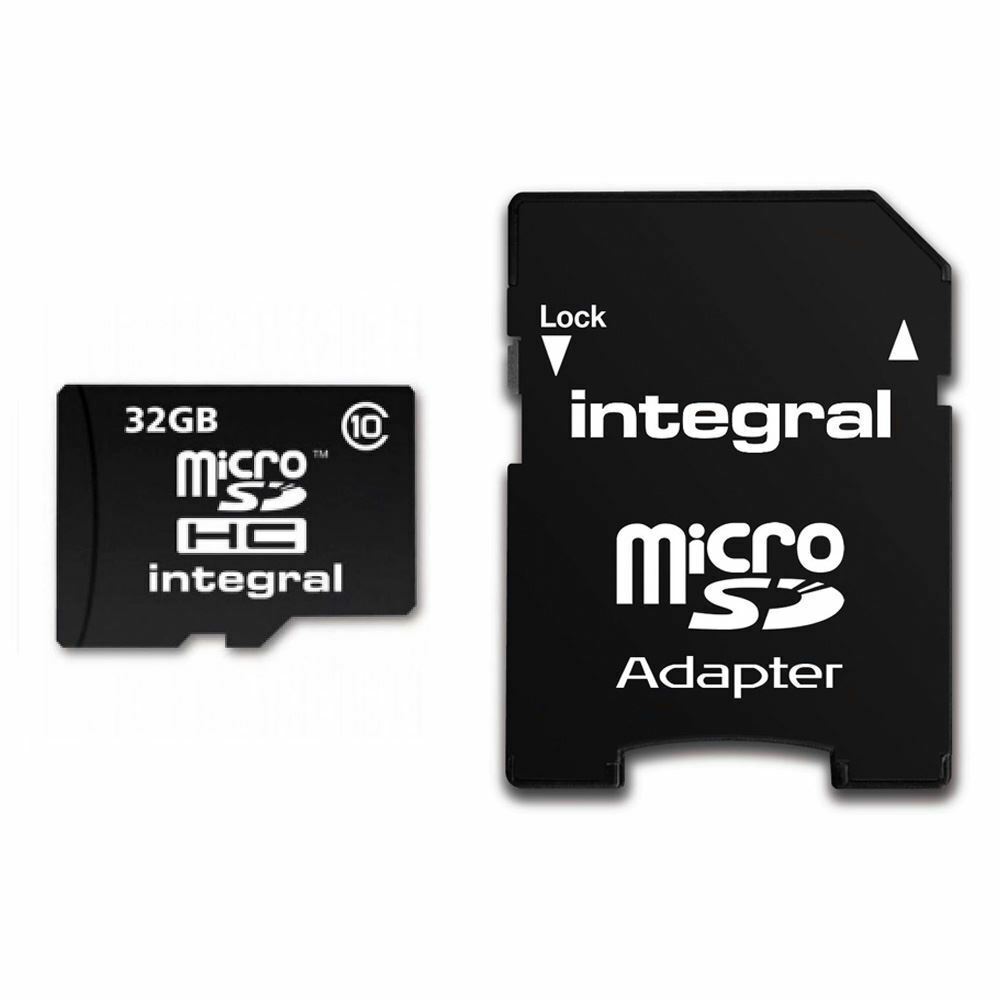 Tarjeta de memoria Integral INMSDH32G10-90U1 ULTIMAPRO MICROSDHC 90 MB CLASE 10 UHS-I U1 de 32 GB