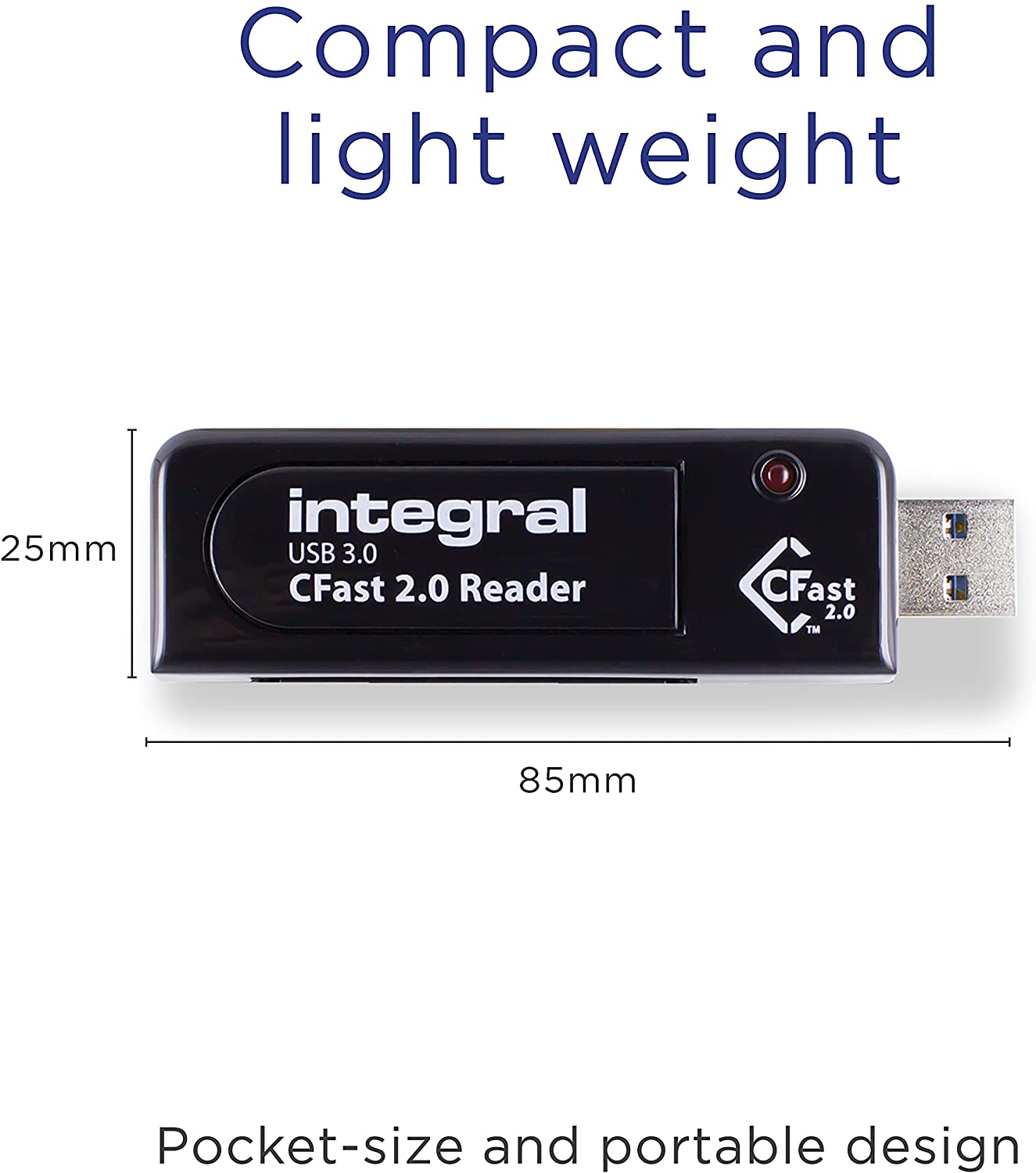 Integral INCRUSB3.0CFAST USB 3.0 CFast 2.0 Card Reader