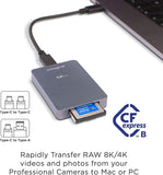 Integral INCRUSB3.0ACCFEV2 USB 3.0 CFexpress Type 2 (USB3.2) Memory Card Reader