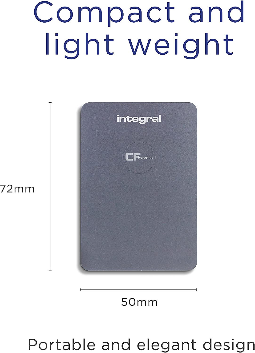 Integral INCRUSB3.0ACCFEV2 USB 3.0 CFexpress Type 2 (USB3.2) Memory Card Reader