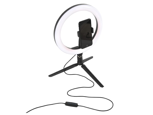 Luz para selfies de escritorio Intempo