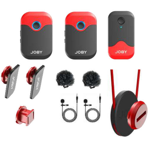 Joby Wavo AIR 2-Person Digital Wireless Lavalier Microphone System - JB01737-BWW