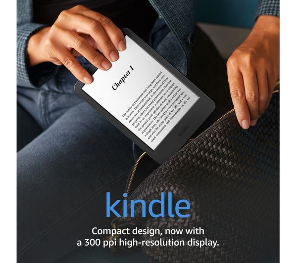 Lector electrónico Amazon Kindle 2022 de 6 pulgadas, Wi-Fi, 16 GB y anuncios | Negro