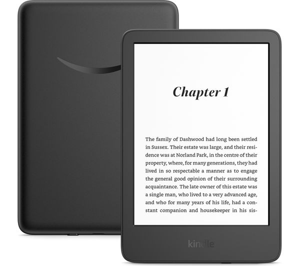 Lector electrónico Amazon Kindle 2022 de 6 pulgadas, Wi-Fi, 16 GB y anuncios | Negro