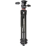 Manfrotto 290 Xtra Aluminium 3-Section Tripod with 804 3-Way Pan/Tilt Head