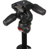 Manfrotto 290 Xtra Aluminium 3-Section Tripod with 804 3-Way Pan/Tilt Head