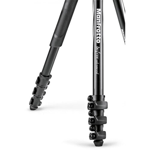 Trípode de viaje avanzado de aluminio Manfrotto Befree con rótula de bola 494 | Negro