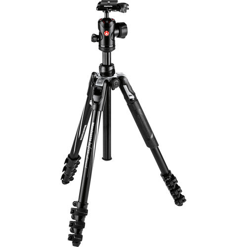 Trípode de viaje avanzado de aluminio Manfrotto Befree con rótula de bola 494 | Negro