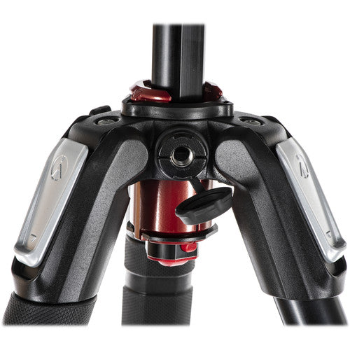 Trípode fotográfico Manfrotto 055 de aluminio de 3 secciones con columna horizontal