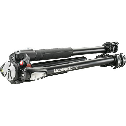 Trípode fotográfico Manfrotto 055 de aluminio de 3 secciones con columna horizontal