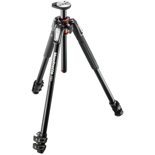 Trípode para cámara Manfrotto 190XPRO de aluminio de 3 secciones - MT190XPRO3