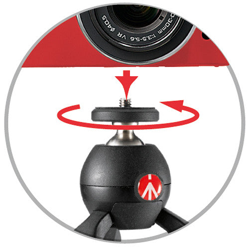 Manfrotto PIXI Mini Table Top Tripod V2 | Black