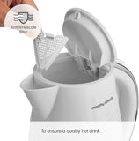 Morphy Richards Dune 1.5L Electric Jug Kettle with Rapid Boil | White