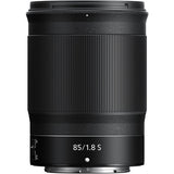 Nikon Z 85mm f/1.8 S Camera Lens