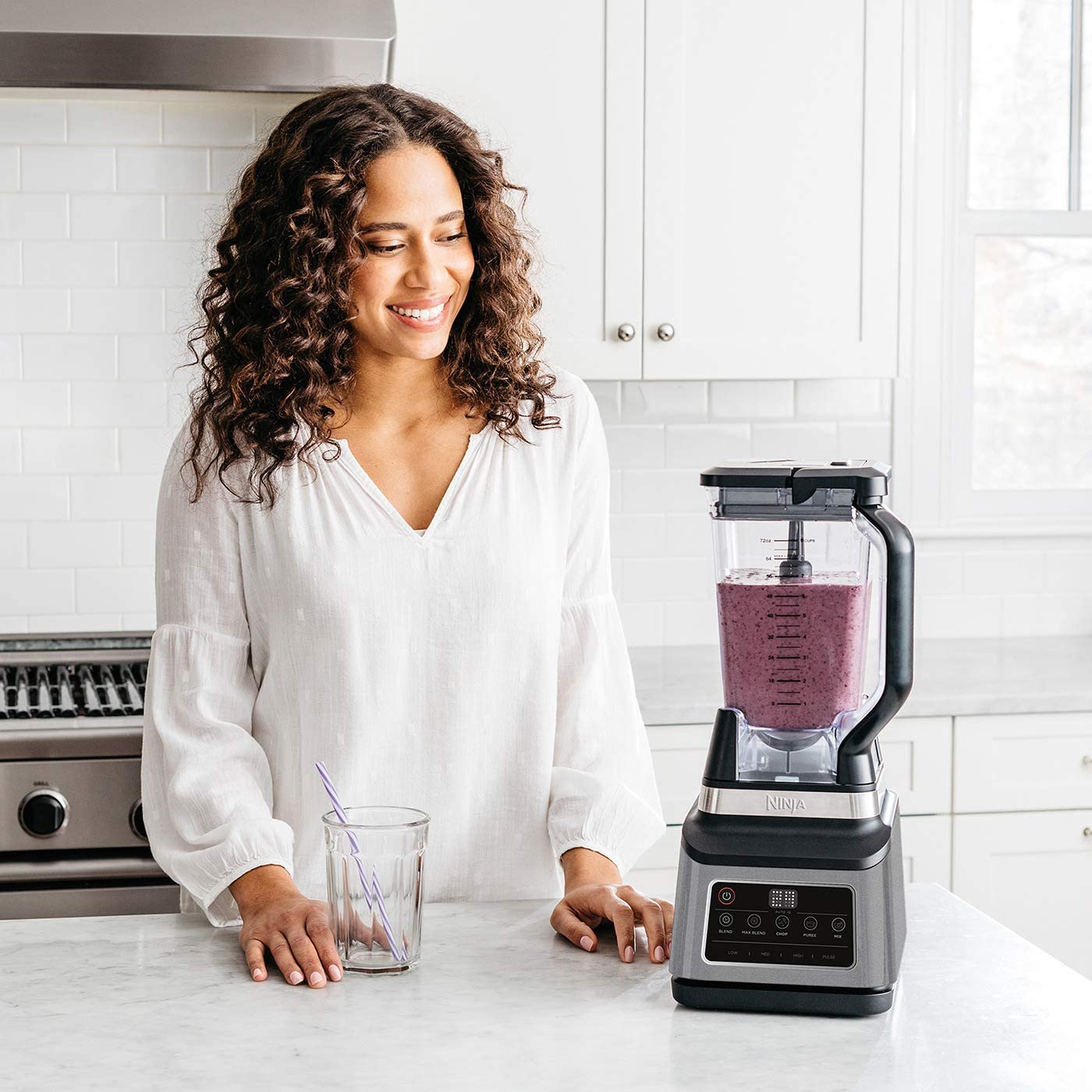 Ninja 3-in-1 Food Processor with Auto-iQ - BN800UK