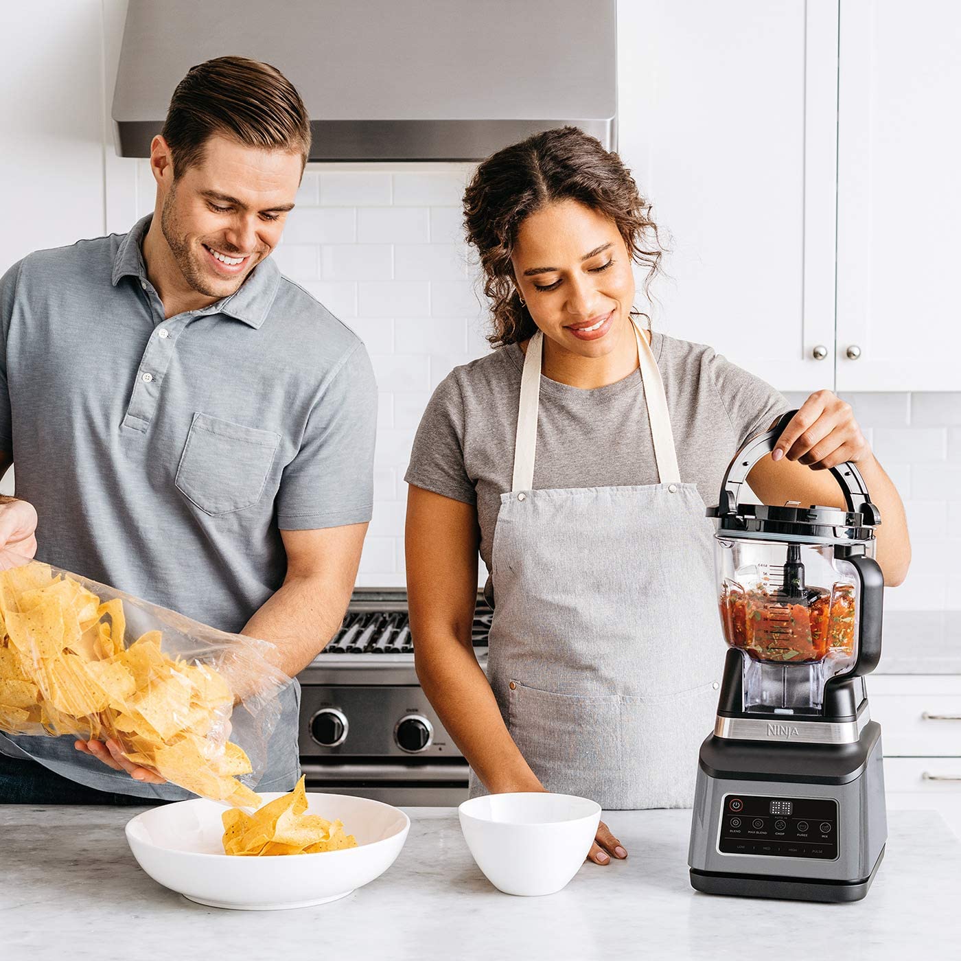 Ninja 3-in-1 Food Processor with Auto-iQ - BN800UK