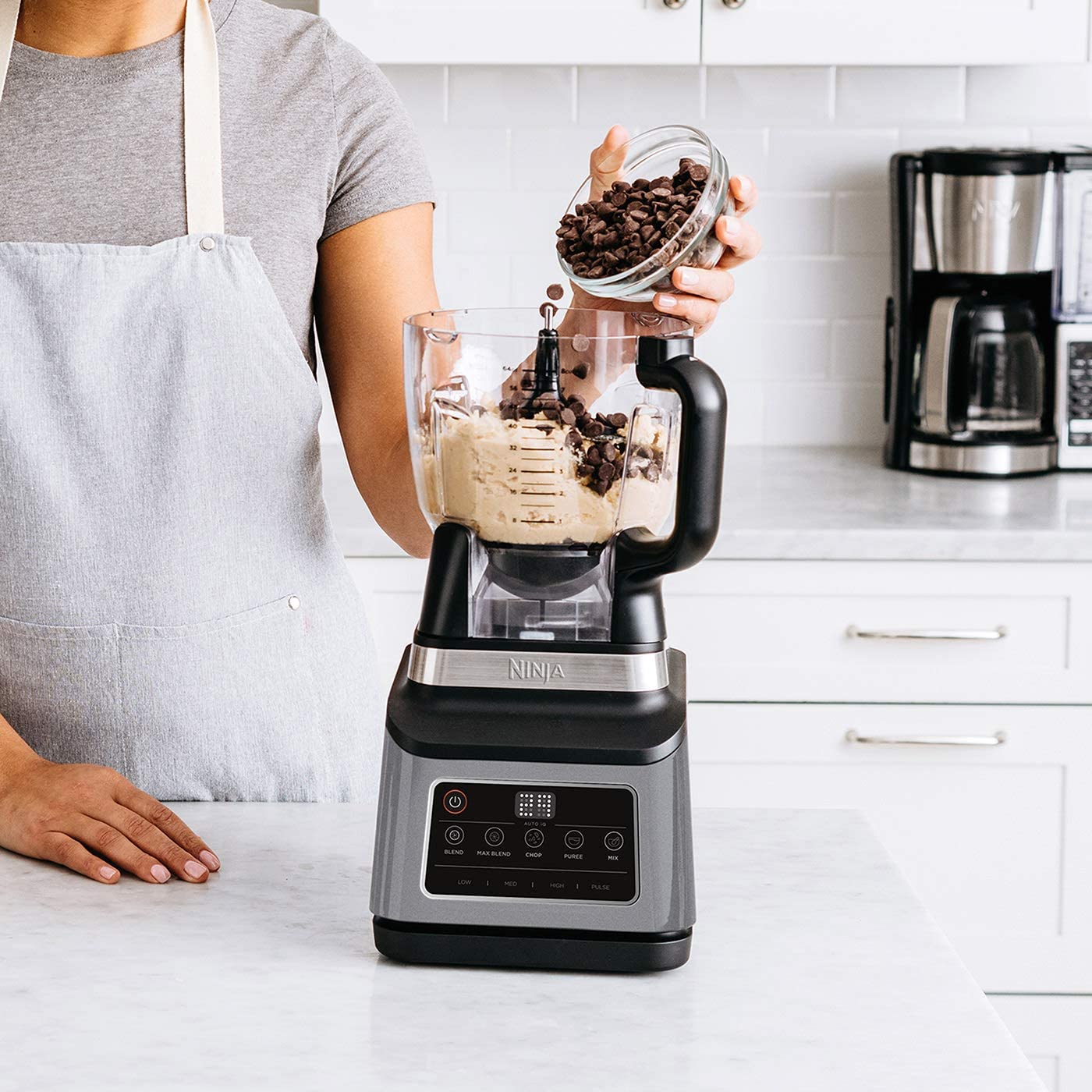 Ninja 3-in-1 Food Processor with Auto-iQ - BN800UK