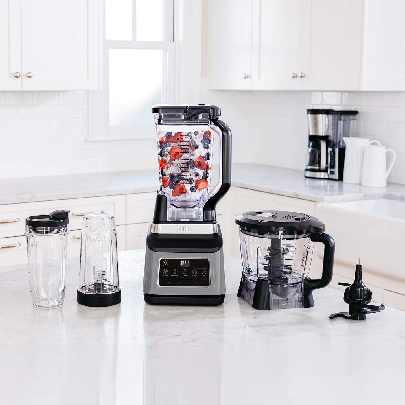 Ninja 3-in-1 Food Processor with Auto-iQ - BN800UK