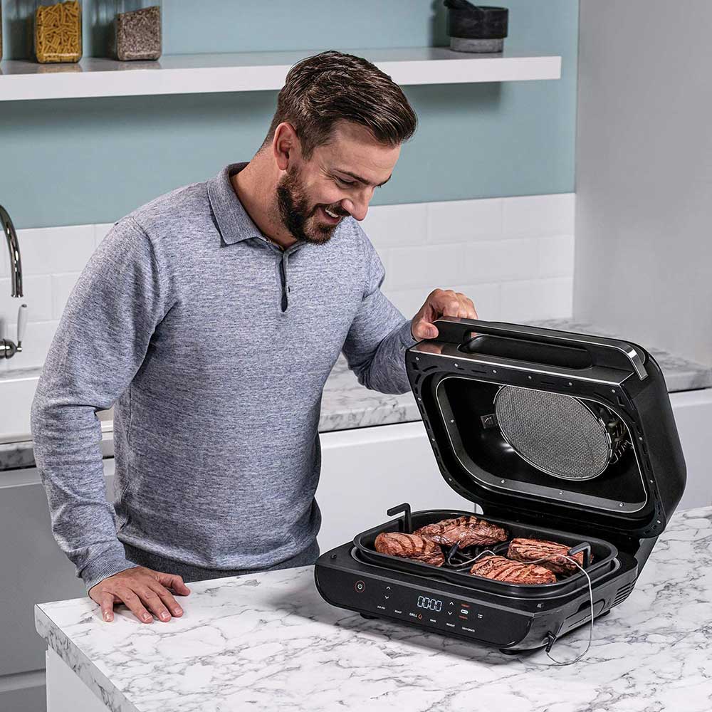 Ninja Foodi MAX Health Grill & Air Fryer - AG551UK