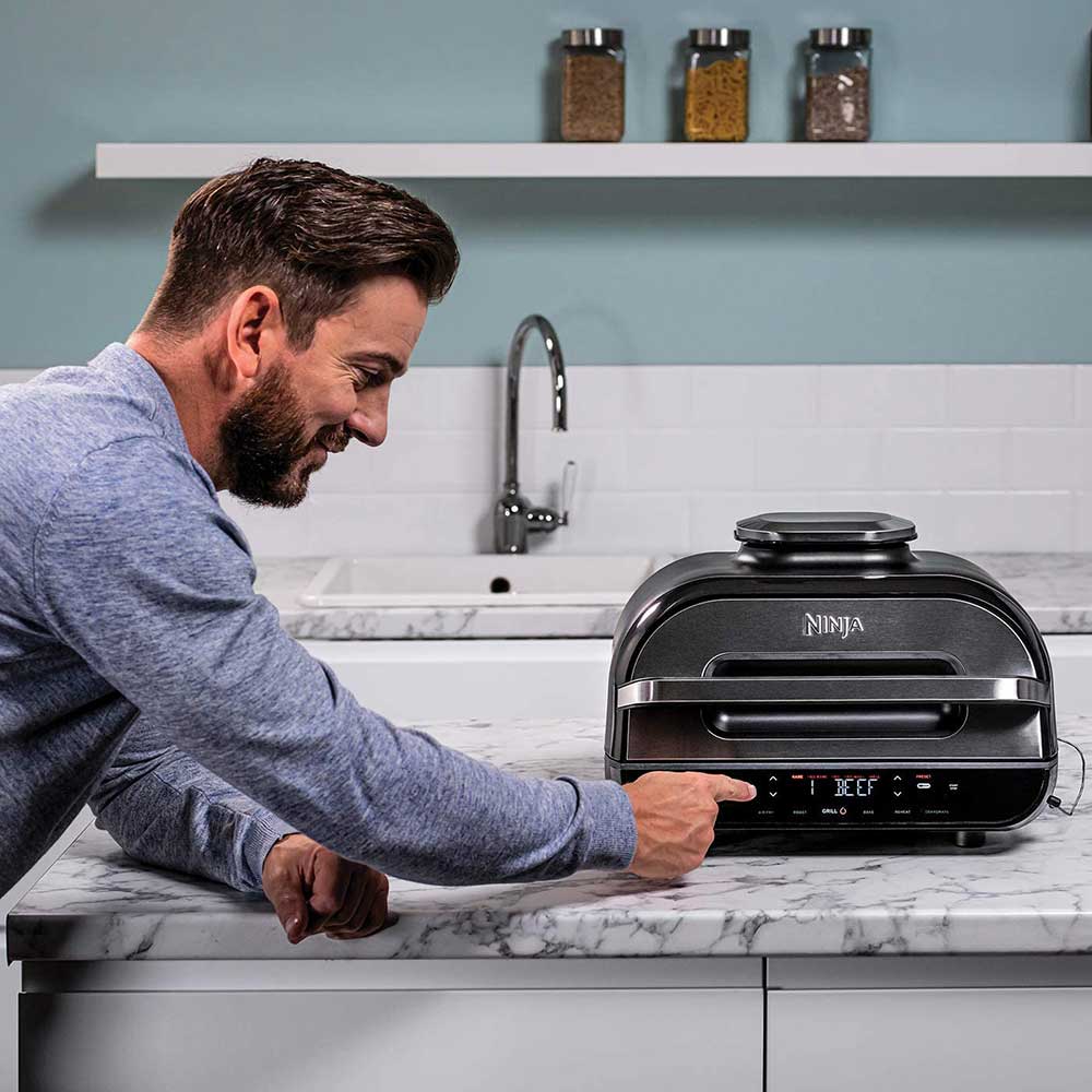 Ninja Foodi MAX Health Grill & Air Fryer - AG551UK