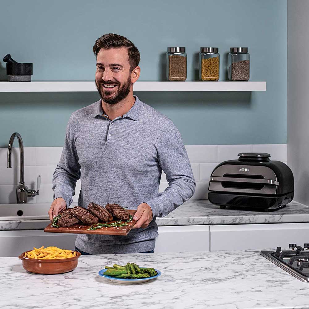 Ninja Foodi MAX Health Grill & Air Fryer - AG551UK