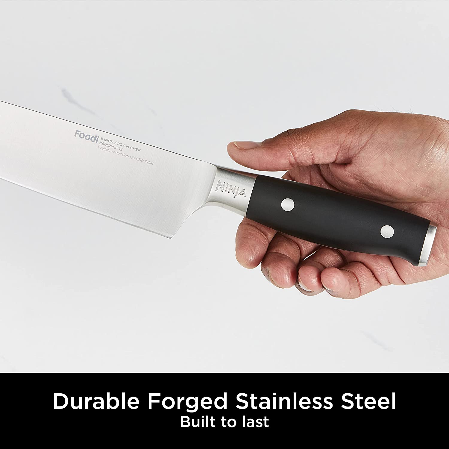 Ninja Foodi StaySharp Knife Block 6 Piece Set With Sharpener – Prizeone