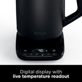 Ninja Perfect Temperature Rapid Boil Kettle | Black - KT200UK
