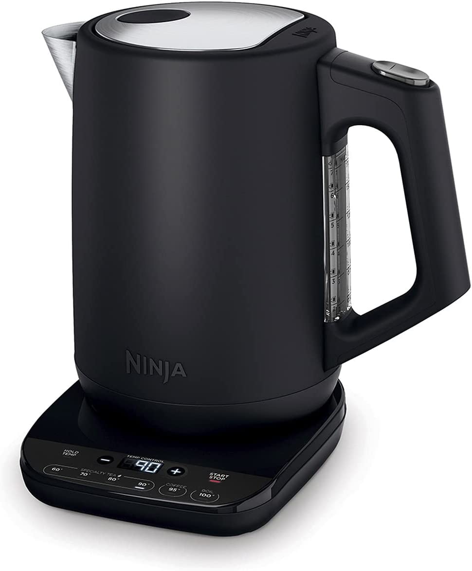 Ninja Perfect Temperature Rapid Boil Kettle | Black - KT200UK