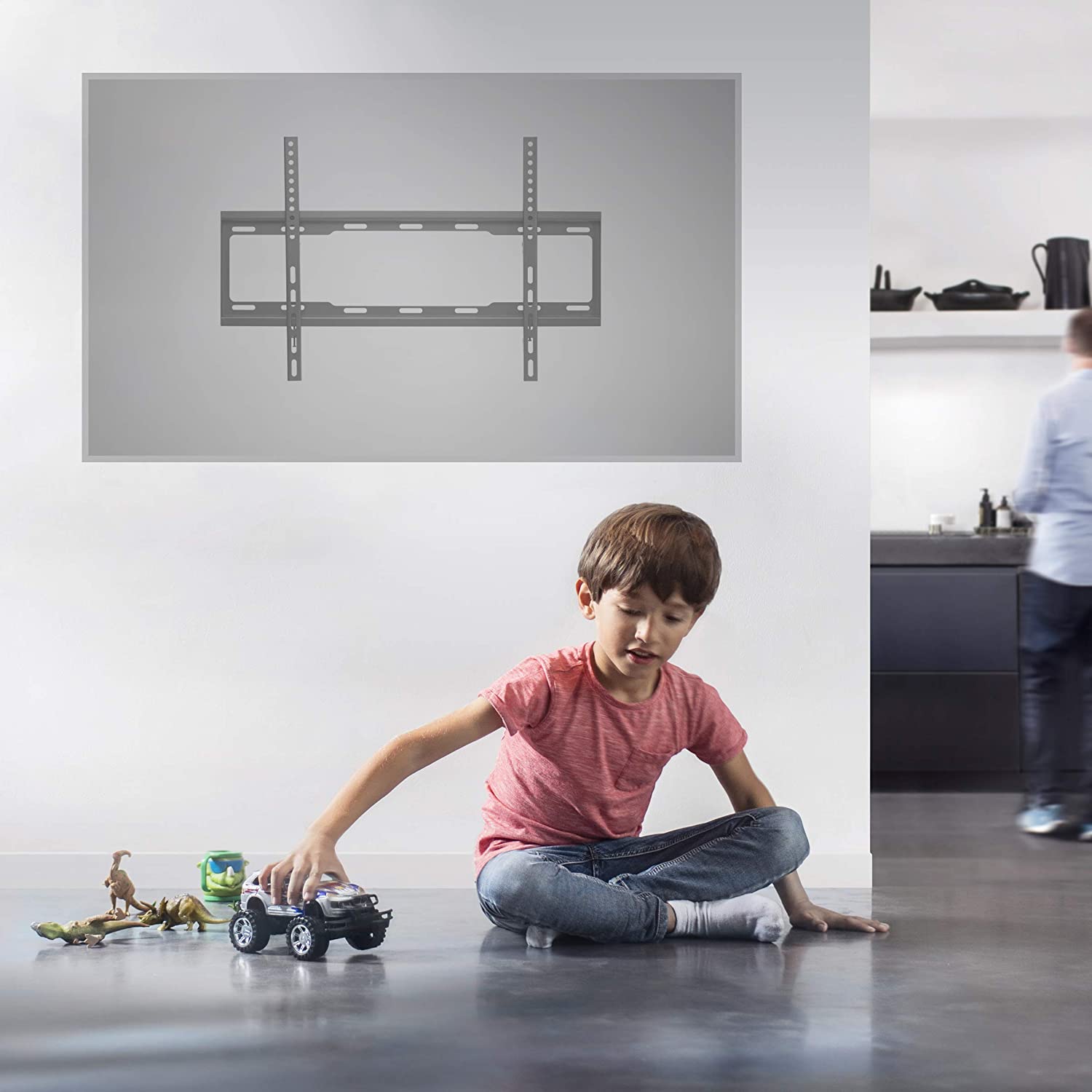 Soporte de pared inclinable para TV One For All de 32 a 90