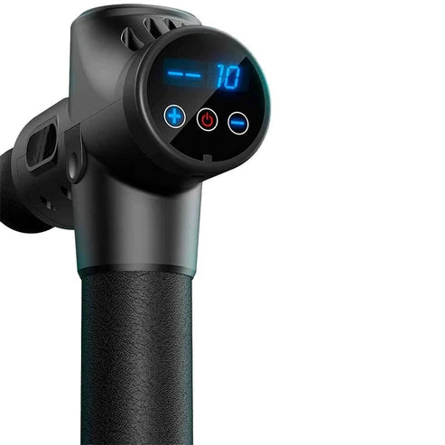 Una pistola de masaje Physion PRO