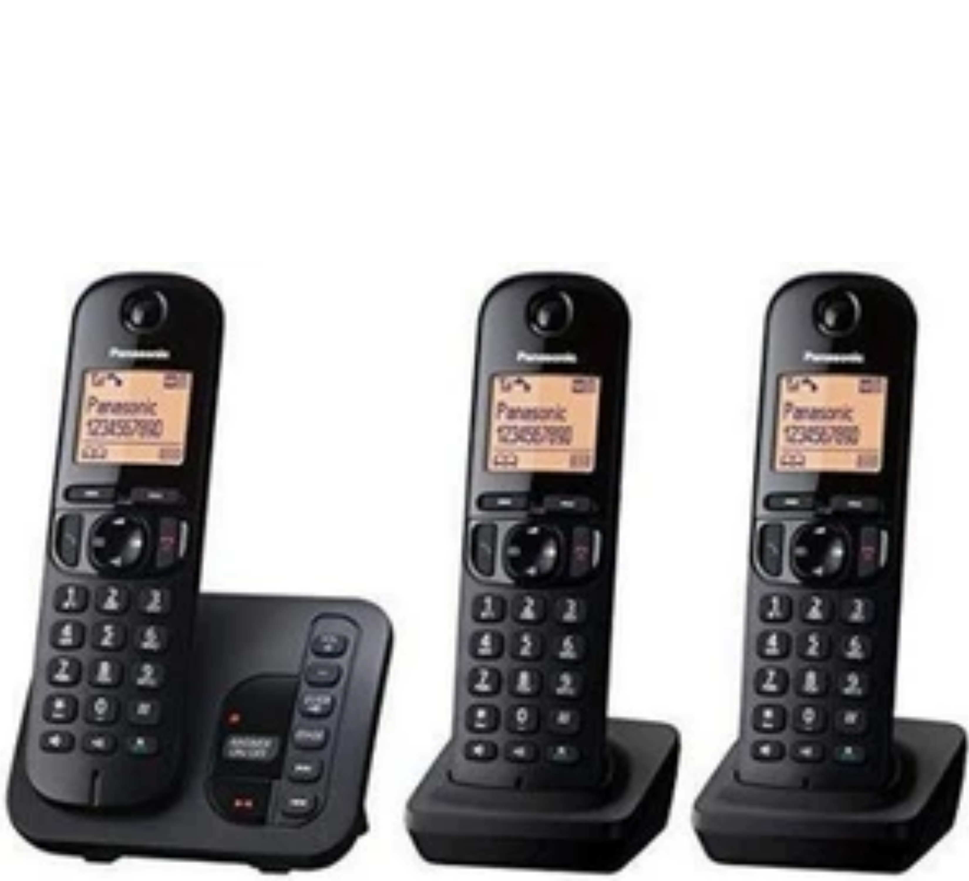 Teléfono Panasonic Trio con contestador automático digital - KXTGC223