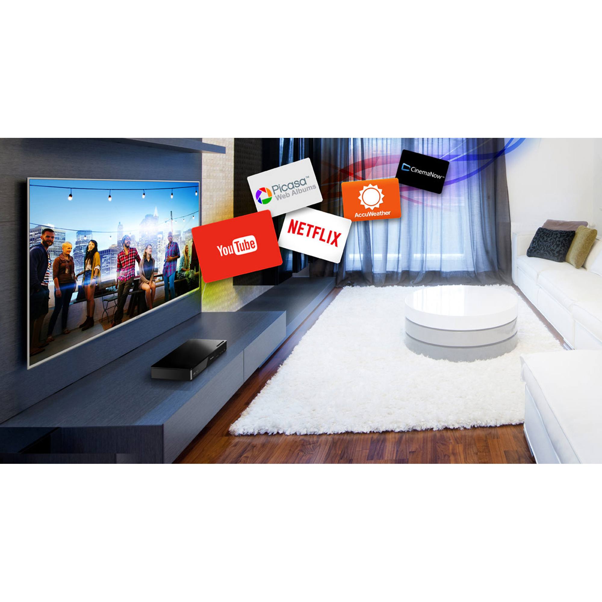 Panasonic Smart Blu-Ray Player - DMP-BD84