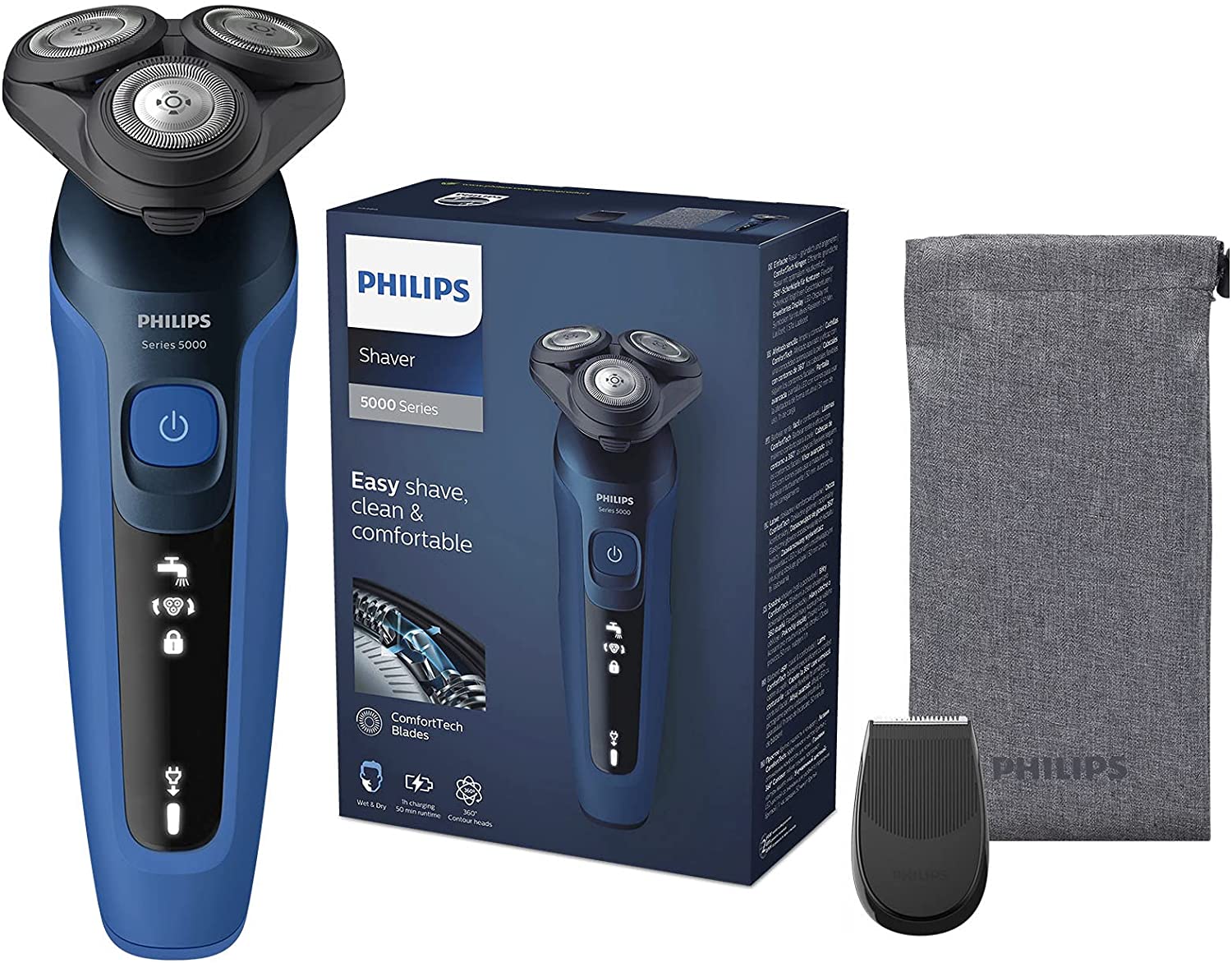 Philips Series 5000 Wet And Dry Electric Shaver - S5466-17