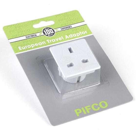 Pifco European Travel Adaptor