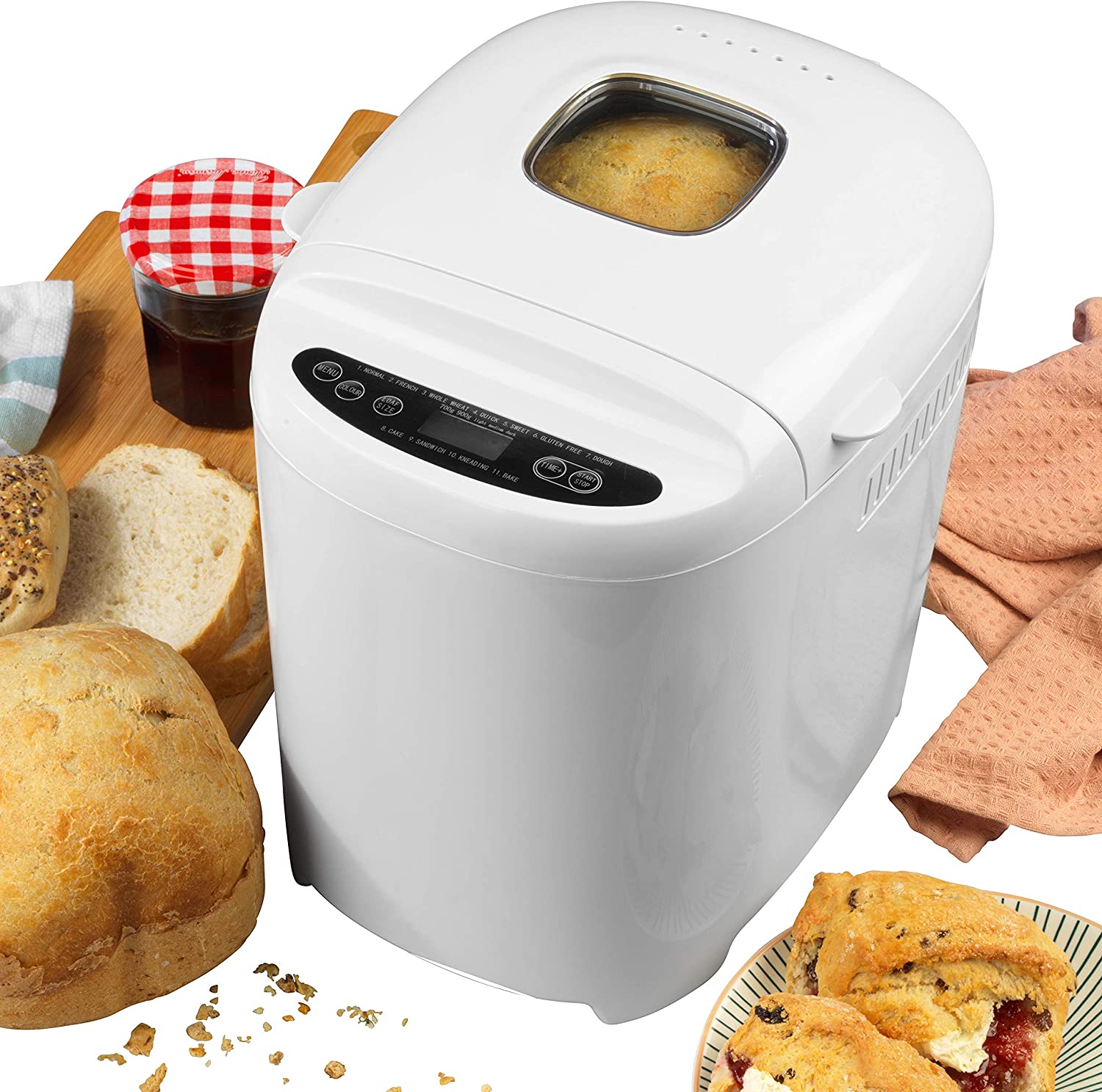 Progress Digital Breadmaker | White