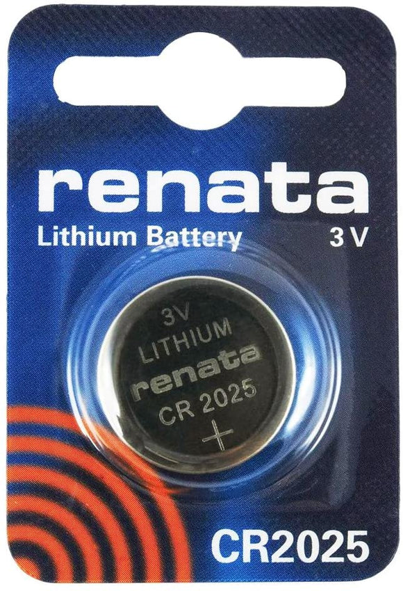 Renata CR2025 3V Lithium Coin Cell