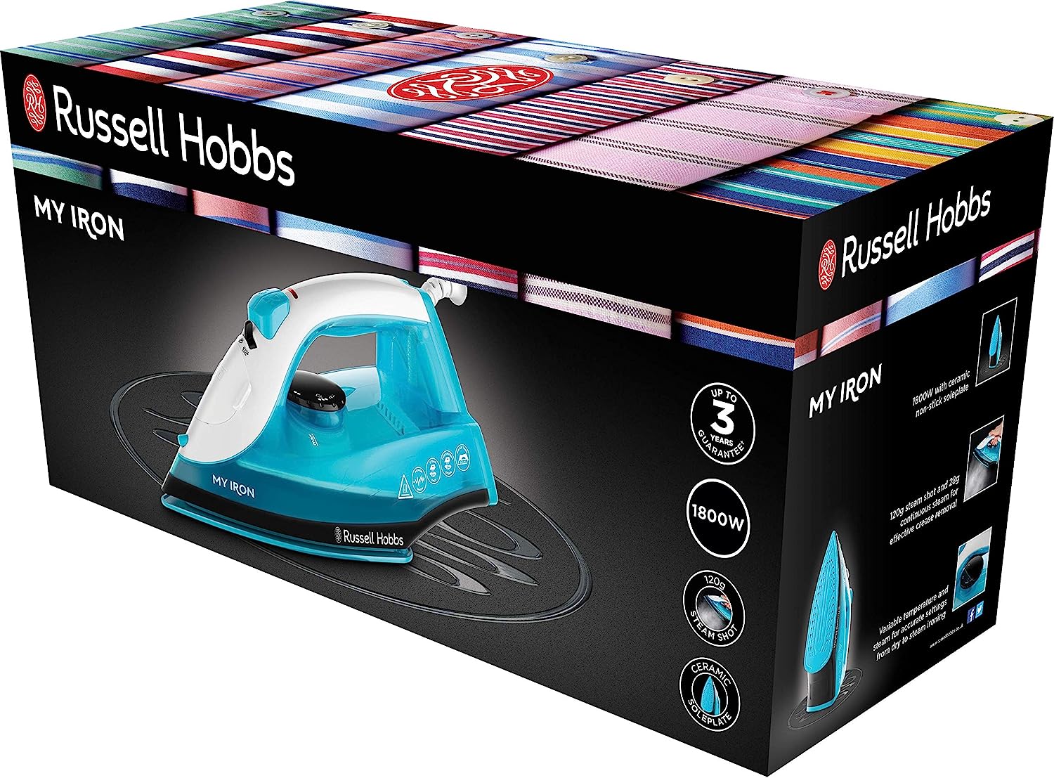 Russell Hobbs My Iron 1800W Steam Iron - 25580