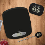 Salter Kitchen Gift Set | Scales, Thermometer + Timer - 1008GSBKXR